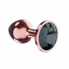 Plug butt plug diamond jet shine l rose gold